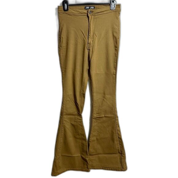 JC & JQ Chic Tan Flare Pants (961) - Picture 1 of 5
